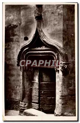 Porta gótica — Pézenas — editor Cim