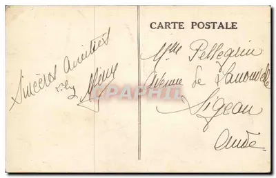 LAMALOU-LES-BAINS — Vista do rio Orb — editor Herault, n° 275 — Verso
