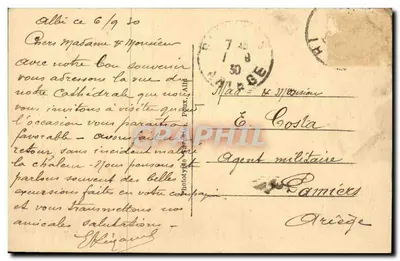 Albi — Catedral Ste-Cécile — Le Tarn Illustré 3066 — Verso