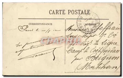 PARIS — Panorama tomado desde el Panteón sobre el Luxembourg — LL. — N° 866 — Reverso