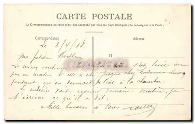 Parigi — Parco Montsouris — P. Marniaux, Parigi, n°773 — Verso
