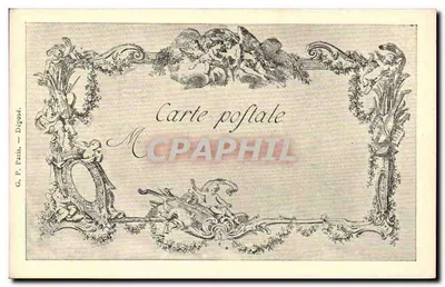 Os Chefes-Obra da Arte — Do Século XVIII — Série 44, N° 431 — Gravura de Landebet, desenho de Larmessin — Verso