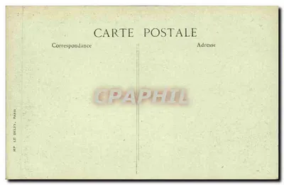 Parigi - Saint-Etienne-du-Mont — Torre Clovis - Liceo Henri IV — editore MP Le Déligny, n° 4135 — Verso