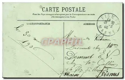 PARIS — Het Triomfboog — Uitgever LL, n° 704 — Achterkant