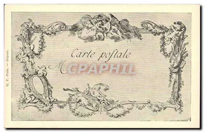 Pani de La Cogne — Szlachetne dzieła sztuki — 41. seria, nr 122 — Rewers