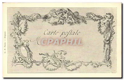 Crianças brincando com corda de pular — cena de rua — Aug. de Saint-Aubin, 4ª série n° 40 — Verso