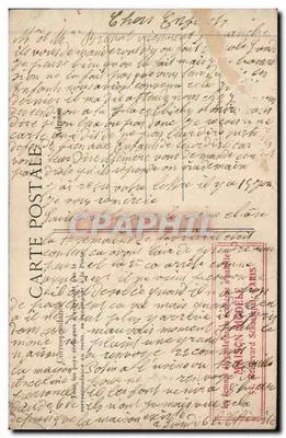 Paris — Präsidium des Senats — Salon de Napoléon — E.L.D. n°943 — Rückseite