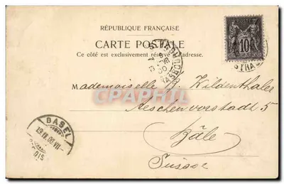 Paris — Rue de Rivoli — G. O. editor — Verso