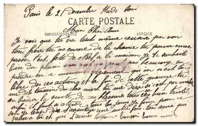 Paris (VIIIe) — A Madeleine e a Rue Royale — LL. — Verso