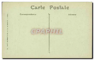 Paryż — La Sorbonne, Cour d'Honneur — NDA Phot. — Rewers
