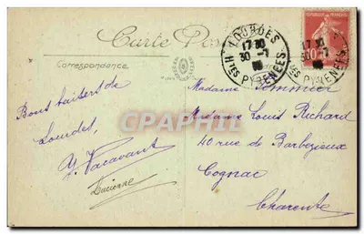 Lourdes — Kolej — Funicular Pic du Jer — LL — n°139 — Rewers