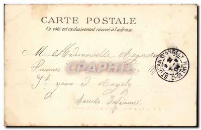 Surgères — Vista geral da igreja (M. H. XIIIº século) — Verso