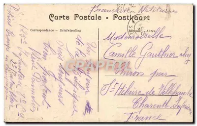Voormezeele — La Chênaie — Callewaert, n° 201 — Rewers