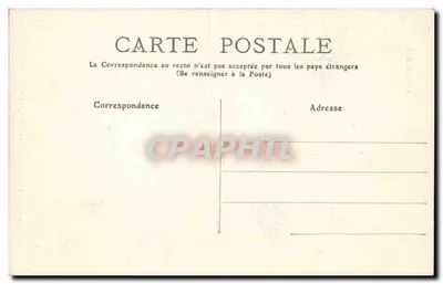 Riom — Czeleść i Dzwonnica Katedry Świętego Amabla — Auvergne, M.T. I.L. — Rewers