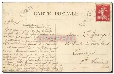 Las Vincennes — Jezioro Daumesnil — Spacer wokół jeziora — P. Marinuse, Paryż — n°34 — Rewers