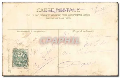 Criança no seu berço — anjo vigiando — editor não visível — Verso