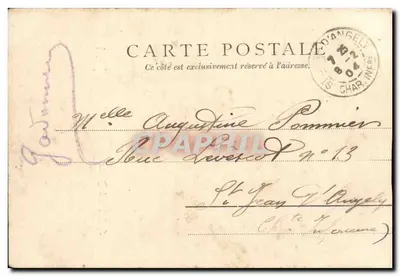 Pałac Sądowy — Niort — Kolekcja Pays Poitevin, G.B., nr 111 — Rewers