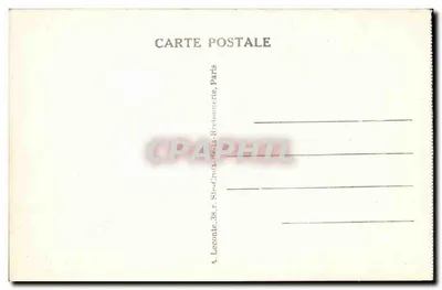 PARIS — Porte Saint-Martin — Poort Sint-Maarten — A. Leconte, 38, r. St-Cyr-la-Bretoumerie, Parijs — Achterkant