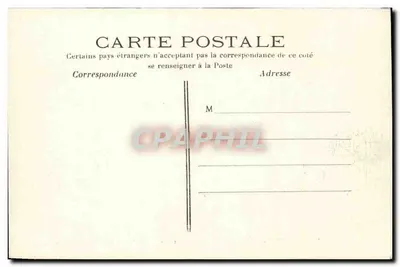 Paris (7e) — Hotel dos Invalidos — Cour d'Honneur — J.H. n°44 — Verso
