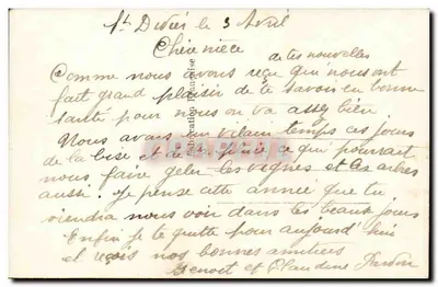 Ryba — Pansée kolorowa — SAPI Paryż 1187 — Rewers
