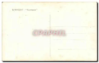 St-Vincent — Kermesse — St-Vincent — Verso