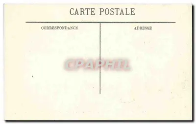 Reims — Katedra i Plac Królewski przed bombardowaniem — Dom Demaurettereste, nr 309 — Rewers