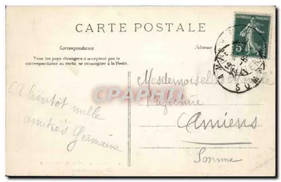 Paris - Bois de Boulogne - A Ponta do Lago — L.C.C. — Verso