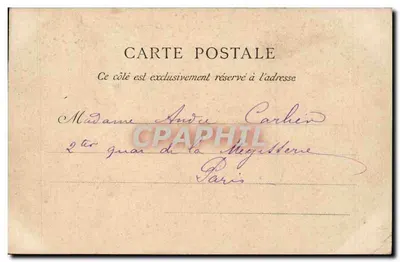 PARIS — A Nova Sorbonne — Editor não identificado, n° de série 233 — Verso