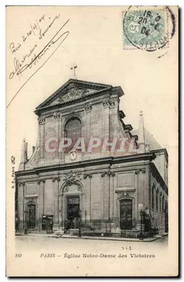 PARIS — Igreja Nossa Senhora das Vitórias — B. E. Paris, n°143
