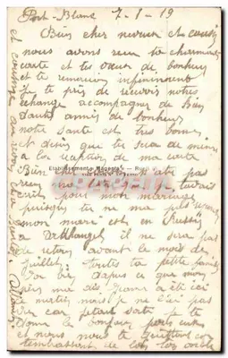 Menina sorridente — Boa Ano — REX 4848 — Verso