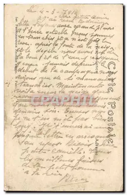 Abbeville — Kwatera Courbet — ND. Phot. — Rewers