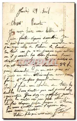 Zaburzona morze z szalupą — malowanka monochromatyczna — J. H. New, Stan. Milizan, N. 19 — Rewers
