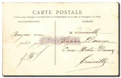 PARIS — Les Serres du Cours La Reine — R.F. Paris — Verso