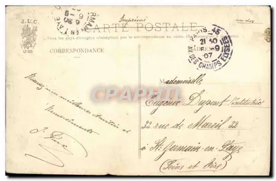 Trocadéro — Paryż — J.L.C. n°16 — Rewers
