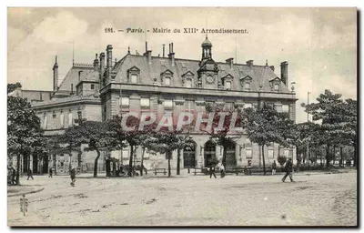 Paris - Prefeitura do XIIIº Arrondissement — N. Roy, n° 481