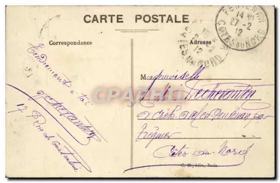 Paris - O Grande Palácio dos Campos-Élysées — C. M., editor, Paris, n°10 — Verso