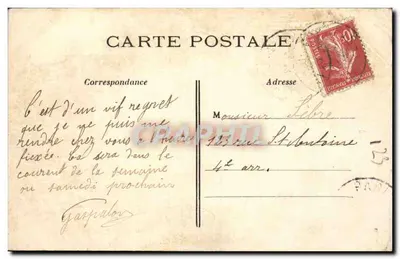 Parigi — Il Boulevard Bonne-Nouvelle — C.M., n°121 — Verso