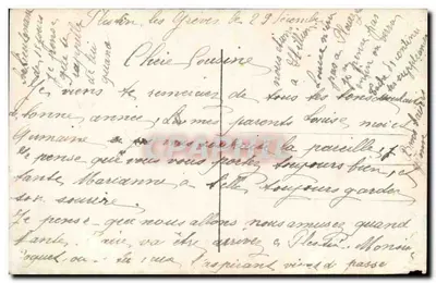 Jovem mulher segurando um coração decorado com rosas — DIX 469 — Editor DIX — Verso