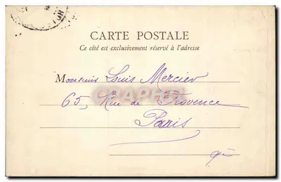 PARYŻ — Pałac Sądowy — B. F. Paris, nr 68 — Rewers