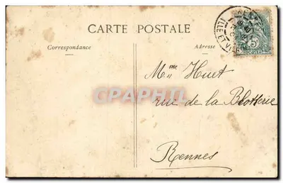 Dwie młode kobiety w stroju balowym — Bouquet de Fête — wydawca nieznany — Rewers