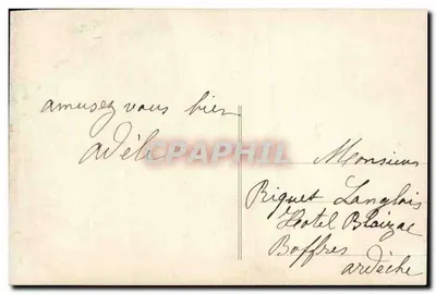 Souvenir de Printemps — éditeur Alba, n° 509 — Verso