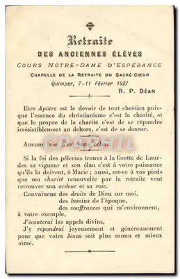Mater Amabilis — ilustração religiosa — MAISON BOUASSIER & CIE, n° 0029 — Verso