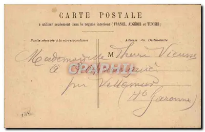 PARIS - Hotel de Ville — widok z łodzi na Seinie — wydawca C. F. P. A. (nr 5) — Rewers