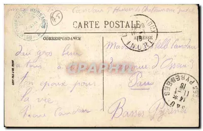 Paryż - Bursa — LL. n° 919 — Rewers