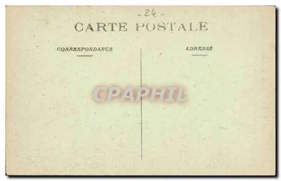 Périgueux — Estátua de Montaigne — Editor Vichy — Verso