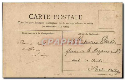 PARIS — O Ópera — Coleção Petit Journal — Verso