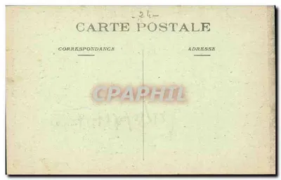 Périgueux — Estátua do Geral Daumesnil — Editor: C. Marouise Compadour — Verso