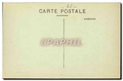A Cascata do Barragem de Rochetaillé — Saint-Étienne — Edit. Johannès Merlat n°718 — Verso