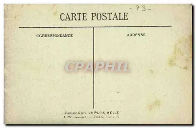 AIX-LES-BAINS — Il Lago del Bourget — Riproduzione litografica — Verso