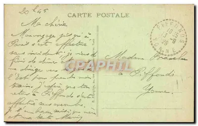 Paris - A Santa Capela — Construída sob o comando de São Luís (século XIII) — Editor não visível, n° 276 — Verso